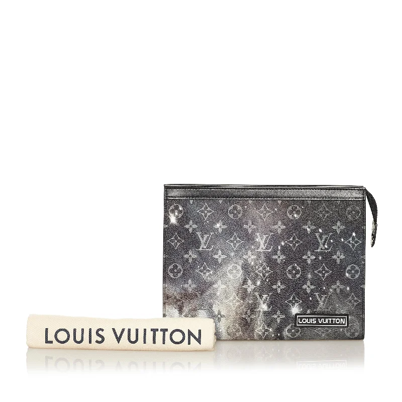 Best-selling designer bags 2025Louis Vuitton Pochette Voyage MM Grey Monogram Galaxy