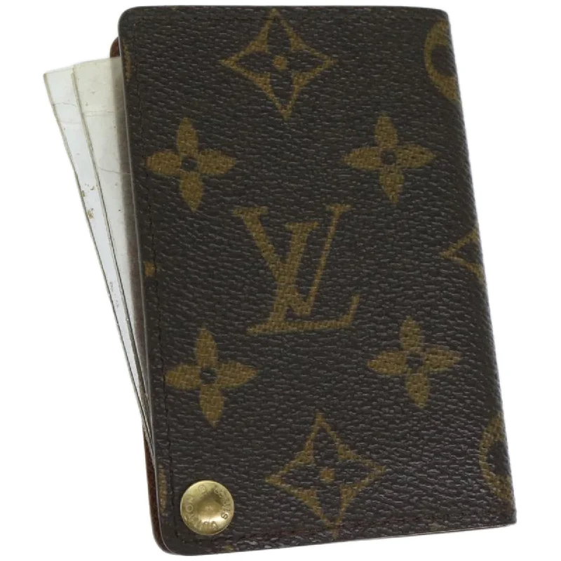 Mini bags for evening outLOUIS VUITTON Porte carte credit Pression Wallet