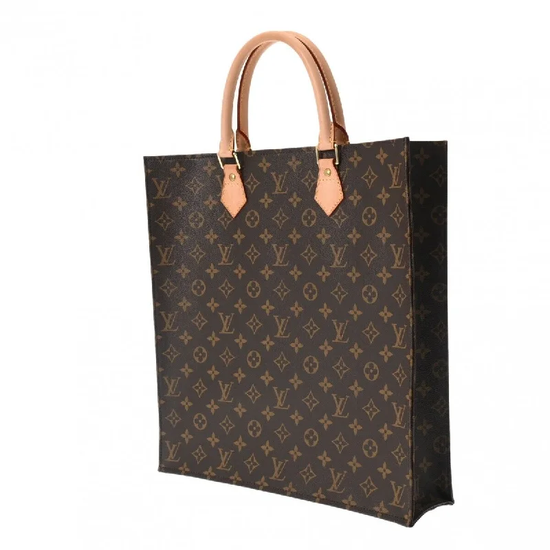 Customizable monogram bagsLouis Vuitton Sac Plat Brown Tote Bag