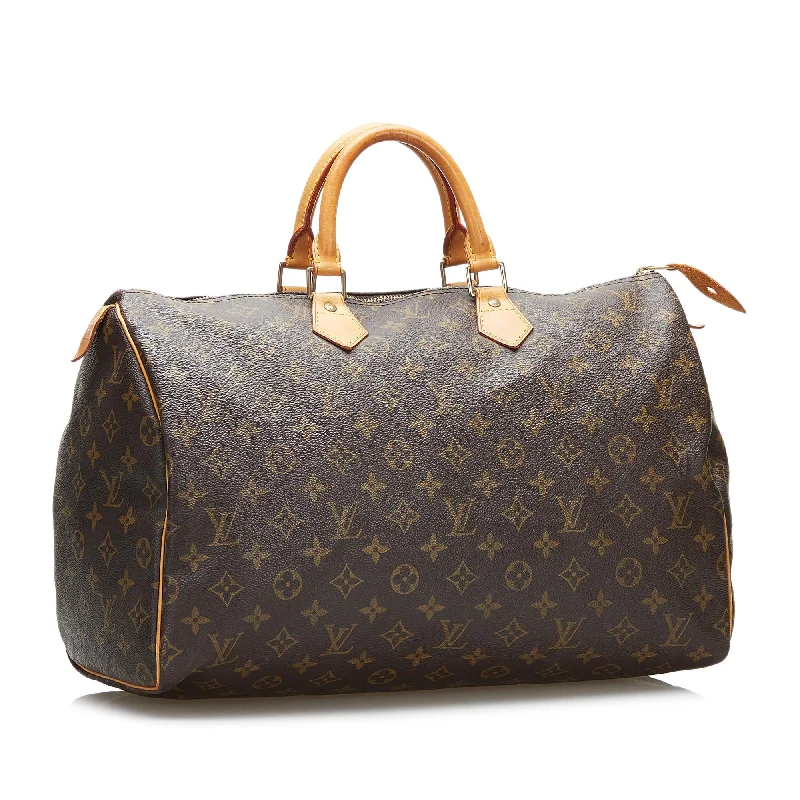 Designer bags with gold hardwareLouis Vuitton Monogram Speedy 40 (zmNFXR)