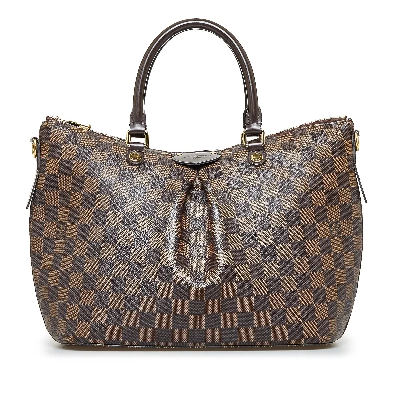 Vintage-inspired handbagsLouis Vuitton Siena MM Damier Ebene Canvas