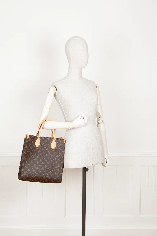 Minimalist leather handbagsLOUIS VUITTON Sac Plat PM MNG 2021