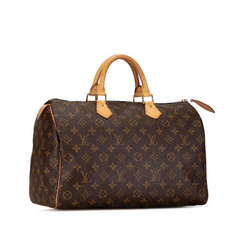 Luxury bags with chain strapsLouis Vuitton Monogram Speedy 35 (Nr30WM)