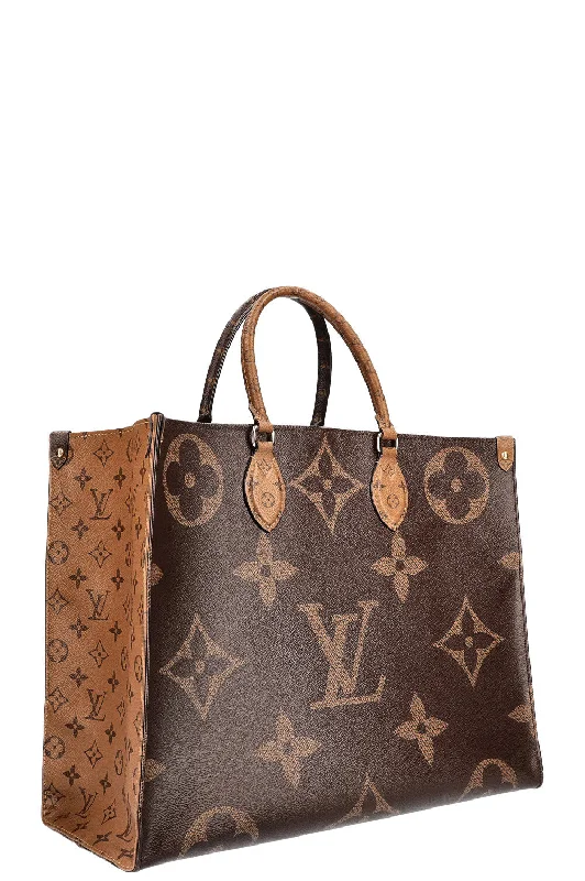 Durable leather bags for daily useLOUIS VUITTON Onthego GM Canvas