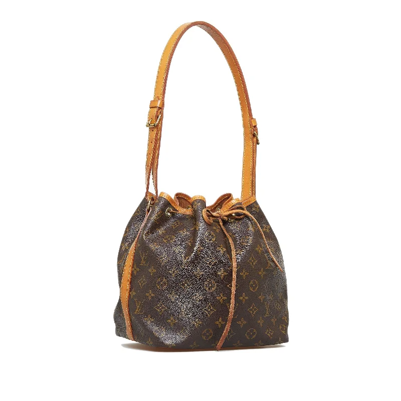 Trendy transparent PVC bagsLouis Vuitton Petit Noé Monogram Canvas