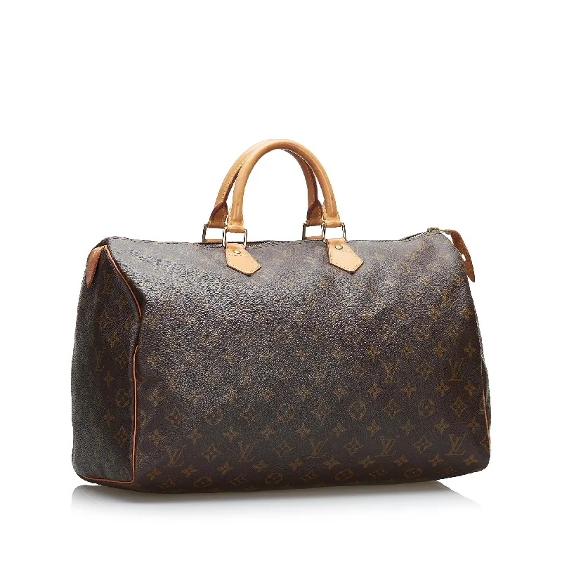 Vintage-inspired handbagsLouis Vuitton Monogram Speedy 40 (VWnLTH)