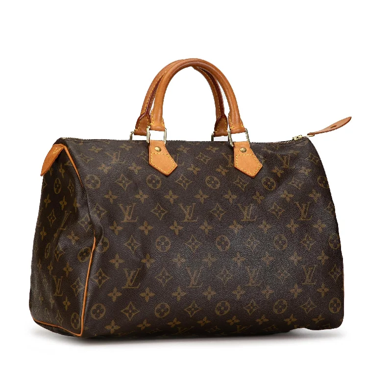 Luxury bags with exotic skinsLouis Vuitton Monogram Speedy 35 (PSoArp)