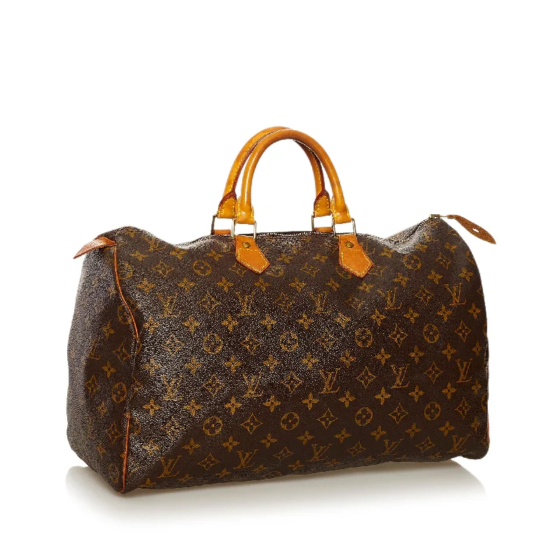 Minimalist leather handbagsLouis Vuitton Monogram Speedy 40 (37288)