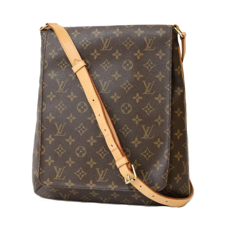 Designer bags with detachable strapsLOUIS VUITTON Shoulder Bag Monogram Musette M51256 Brown Women's Canvas