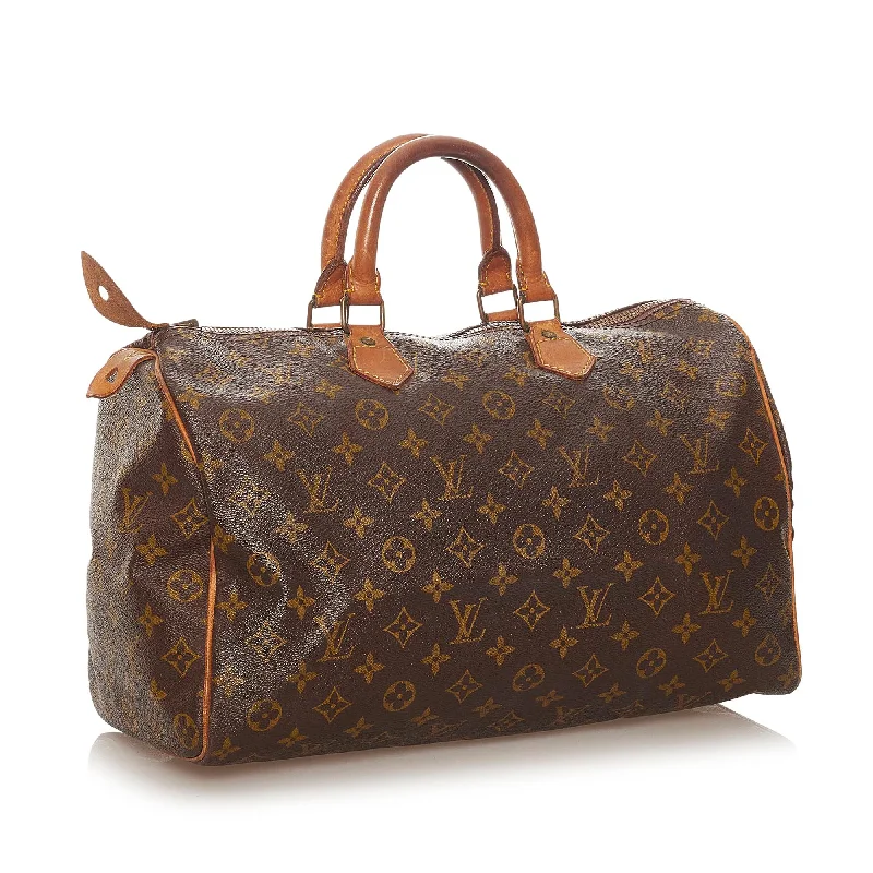 Designer bags for womenLouis Vuitton Monogram Speedy 35 (28095)