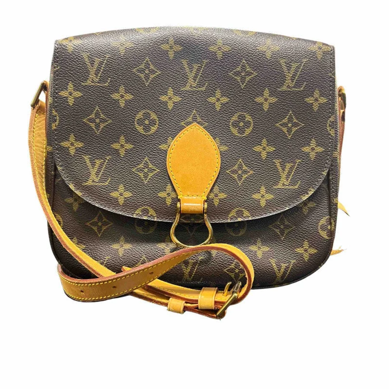 High-quality leather messenger bagsLouis Vuitton Saint Monogram Canvas Cloud Bag