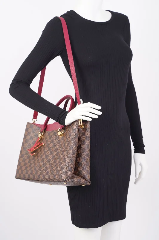 Designer bags with detachable strapsLouis Vuitton Riverside Bag Damier Ebene Canvas