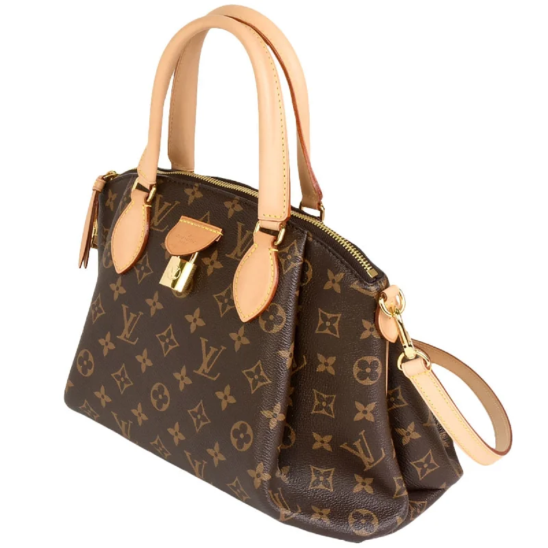 Vegan leather handbagsLOUIS VUITTON Rivolie PM Monogram Canvas Shoulder Bag Handbag M44543