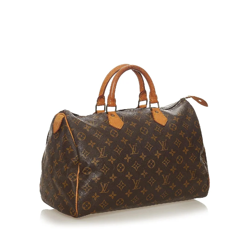 Luxury handbags 2025Louis Vuitton Monogram Speedy 35 (27950)