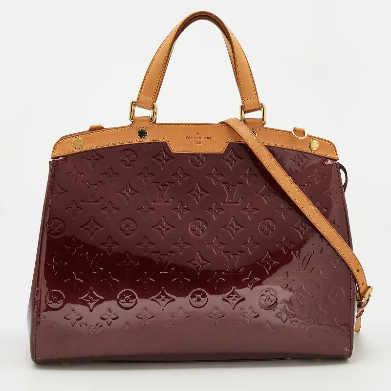 Affordable designer bag dupesLouis Vuitton Rouge Fauviste Monogram Vernis Brea GM Bag