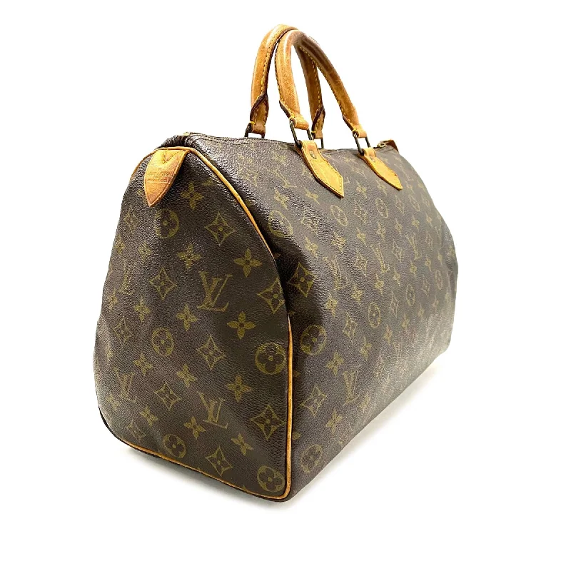 Trendy transparent PVC bagsLouis Vuitton Monogram Speedy 35 (PSheuL)