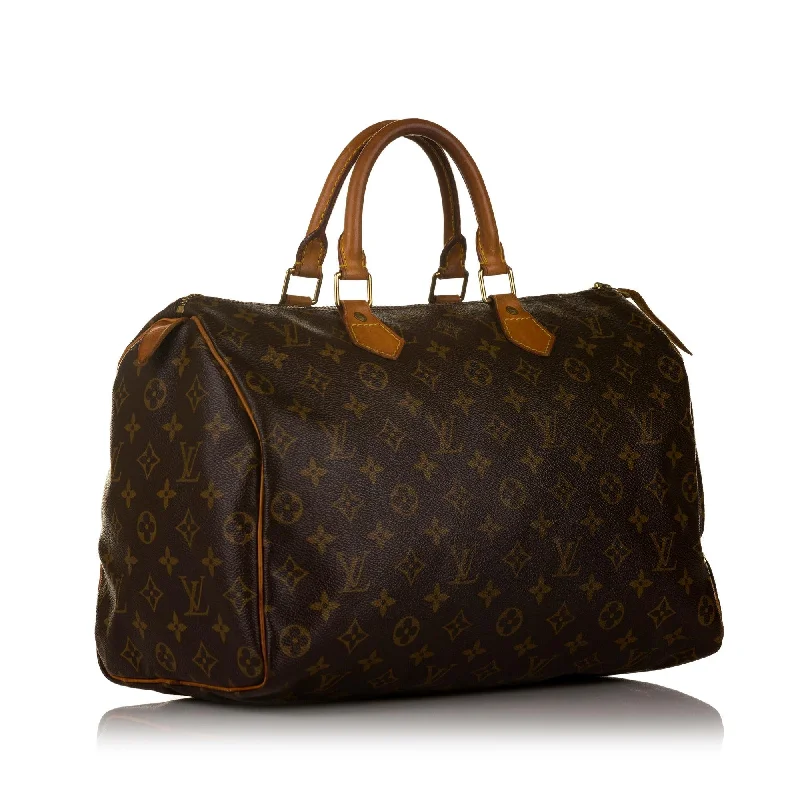 Luxury handbags 2025Louis Vuitton Monogram Speedy 35 (dg3AK8)