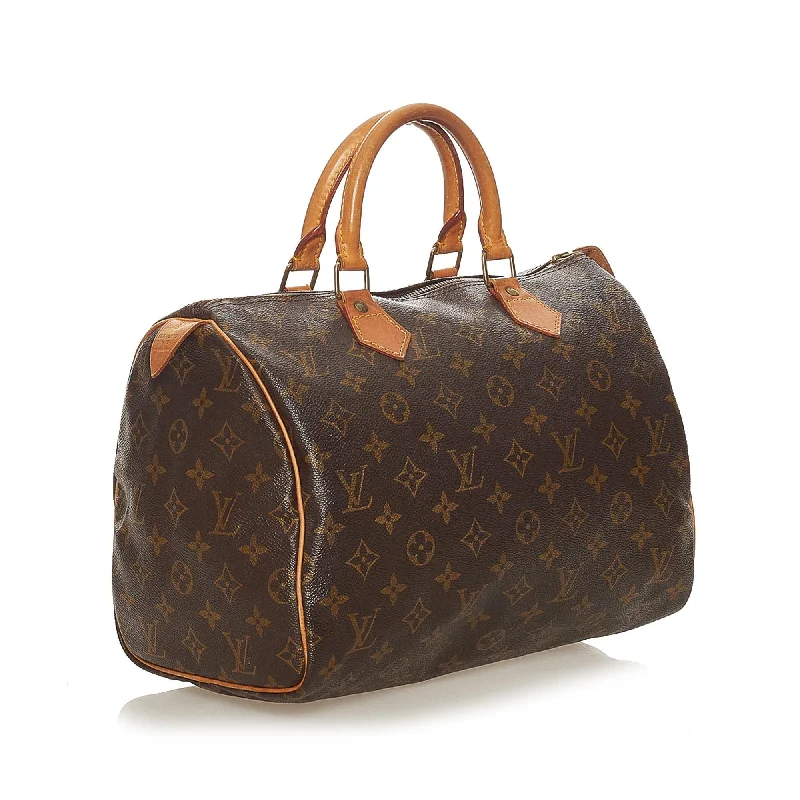 Affordable leather bagsLouis Vuitton Monogram Speedy 30 (27589)