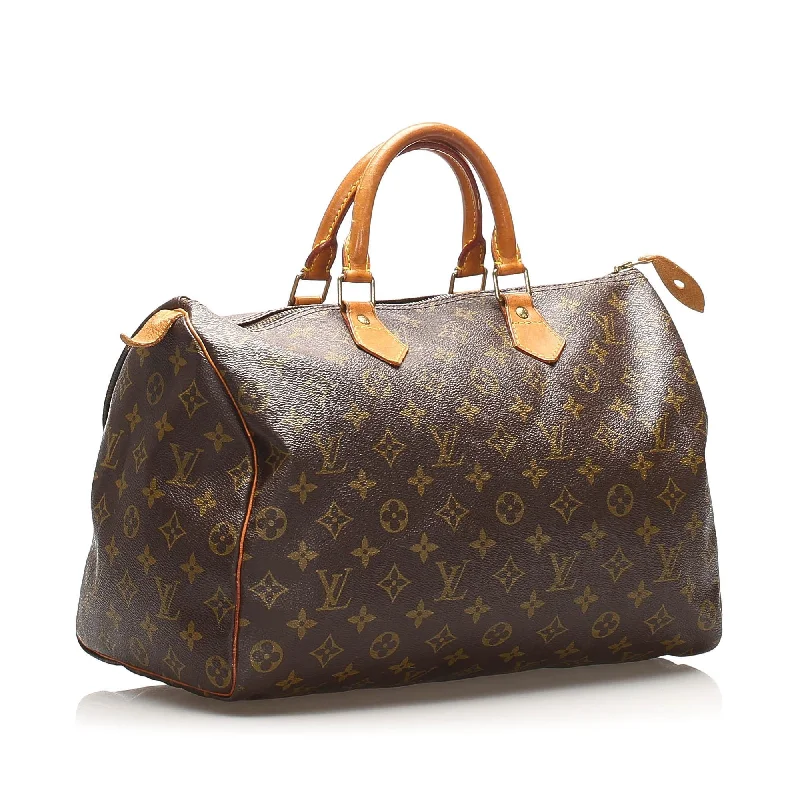 Designer bags with top handlesLouis Vuitton Monogram Speedy 35 (22393)