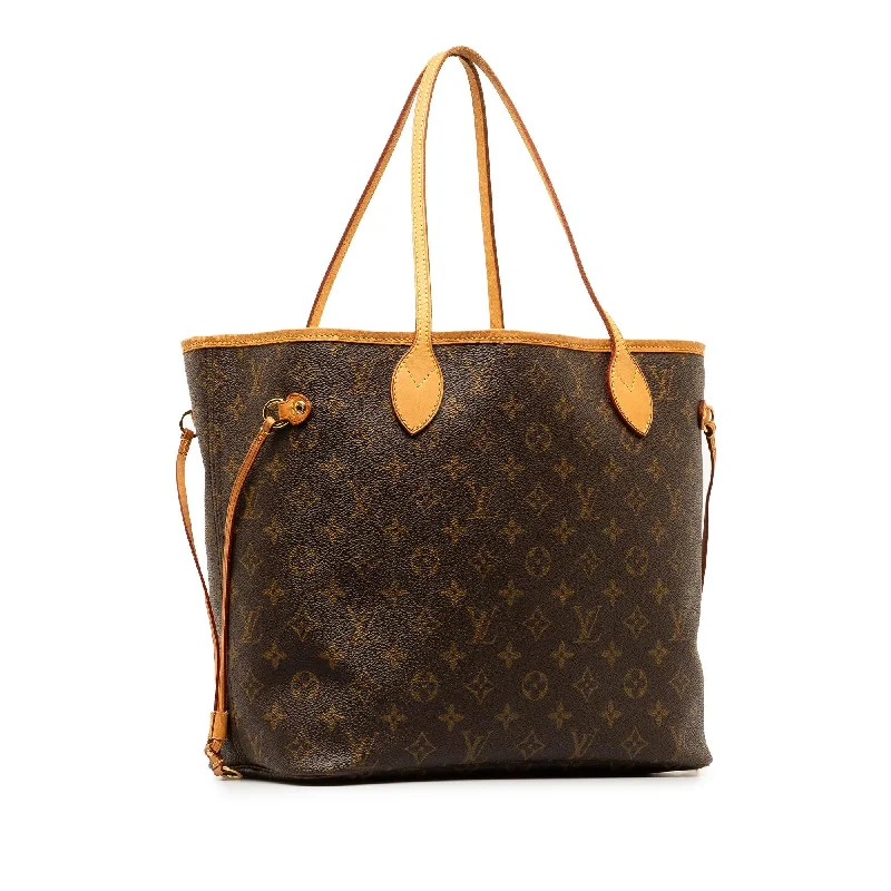 Designer bags with top handlesLouis Vuitton Monogram Neverfull MM (D8C2Lg)