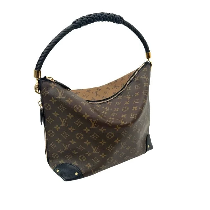 Trendy transparent PVC bagsLouis Vuitton Reverse Monogram Softy Triangle