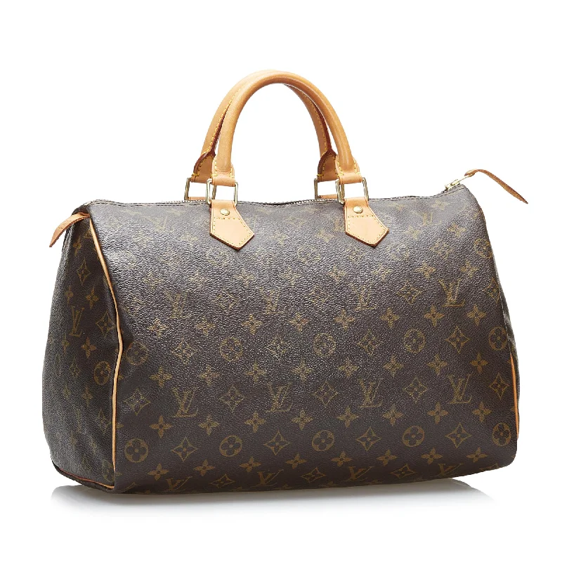 Affordable leather bagsLouis Vuitton Monogram Speedy 35 (djNKTt)