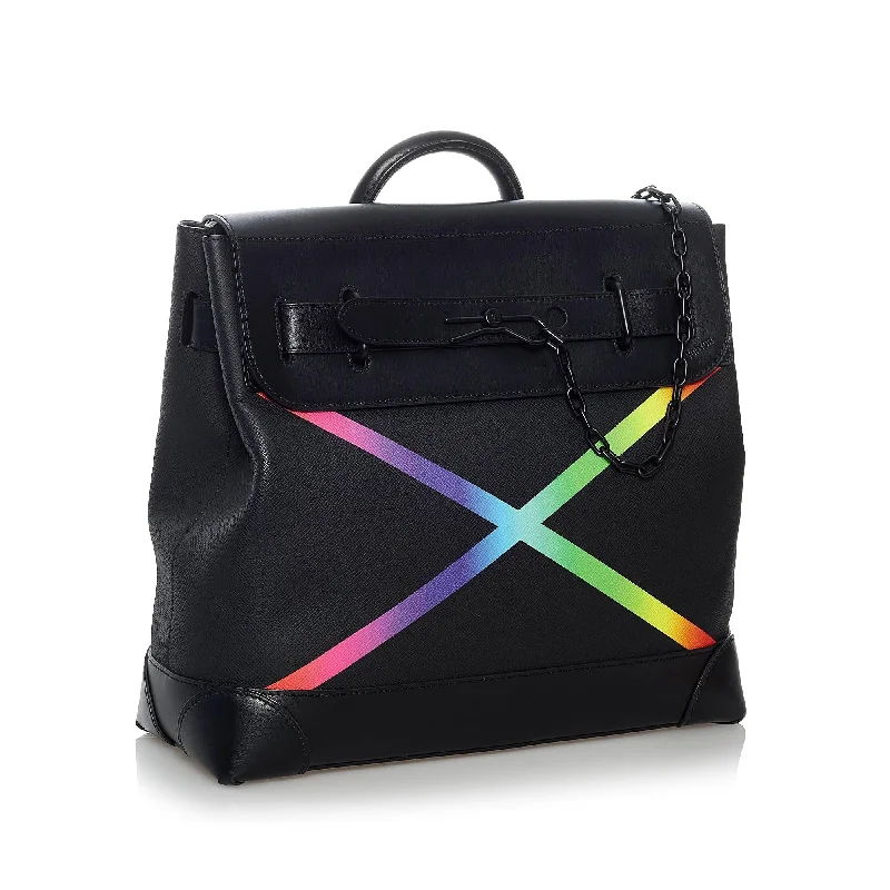 Large capacity travel bagsLouis Vuitton Taiga Rainbow Steamer PM (owJY0b)