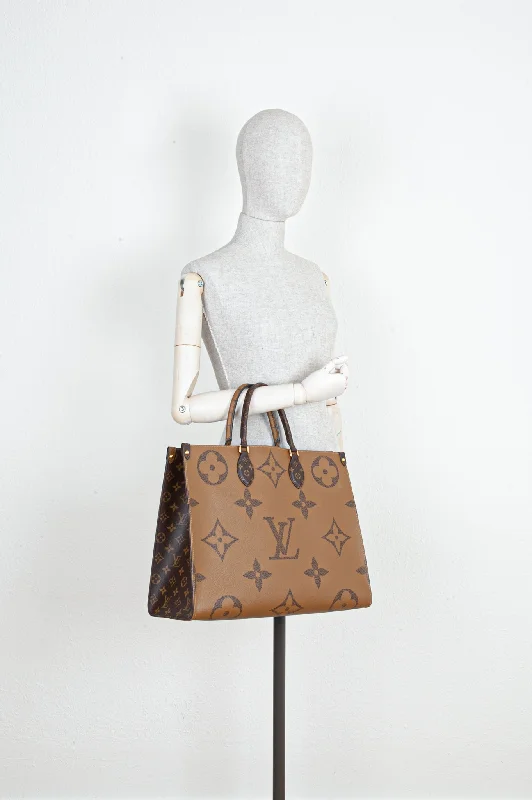 Affordable luxury bags LOUIS VUITTON Onthego GM Canvas Giant MNG