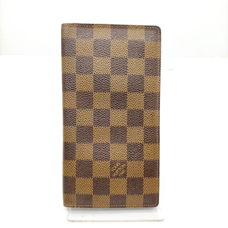 Sustainable fashion bagsLouis Vuitton Porte Valeurs Cartes Credit Damier Ebene Wallet