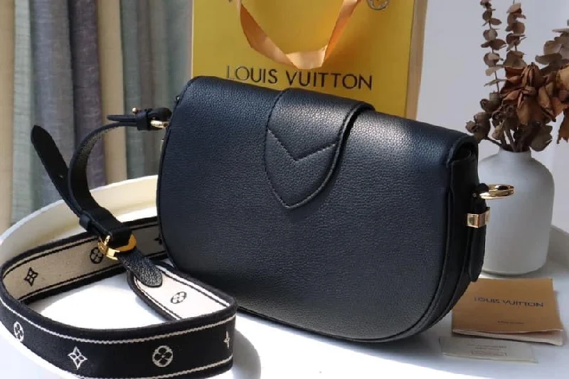 Durable leather bags for daily useLouis Vuitton Pont 9 Soft PM Bag