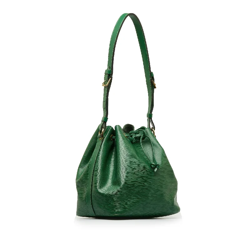 Water-resistant travel backpacksLouis Vuitton Petit Noé Green Epi