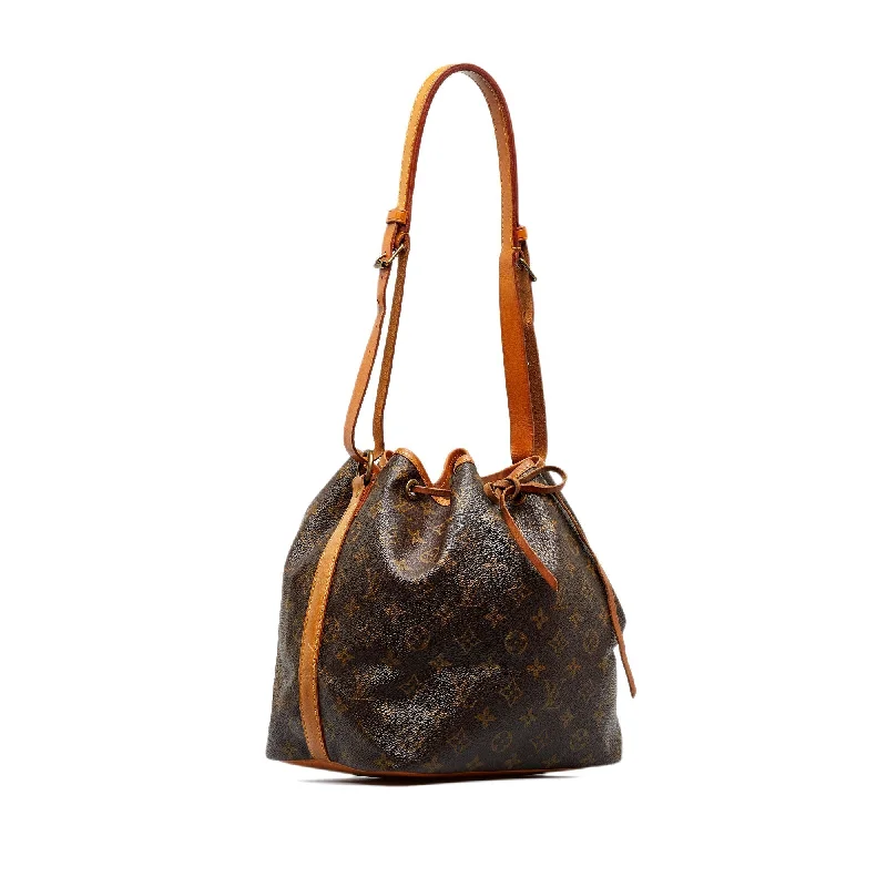 High-quality leather messenger bagsLouis Vuitton Petit Noé Monogram Canvas