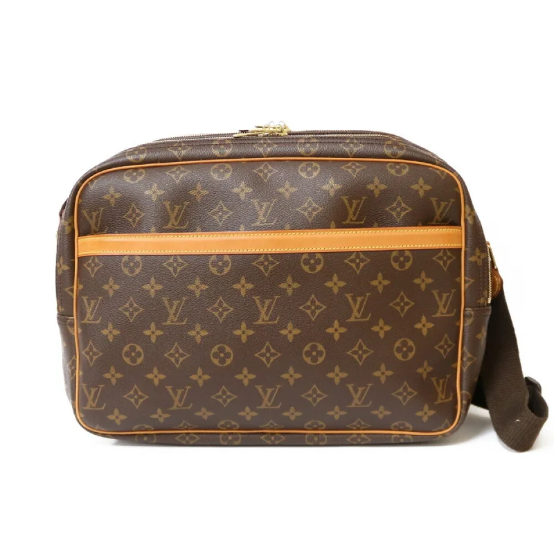 Affordable leather bagsLOUIS VUITTON Shoulder Bag Monogram Reporter GM M45252 Brown Women's Canvas