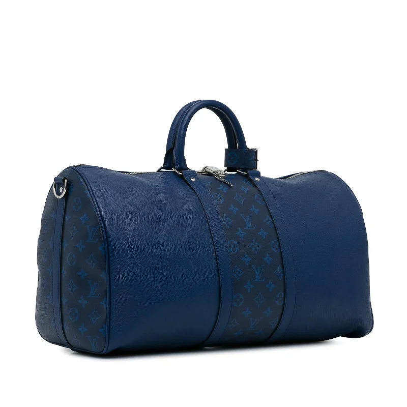 Vegan leather handbagsLouis Vuitton Taigarama Keepall Bandouliere 50 (uXVvRZ)