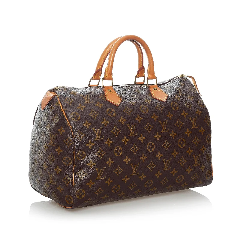 Stylish laptop bags for professionalsLouis Vuitton Monogram Speedy 35 (30804)