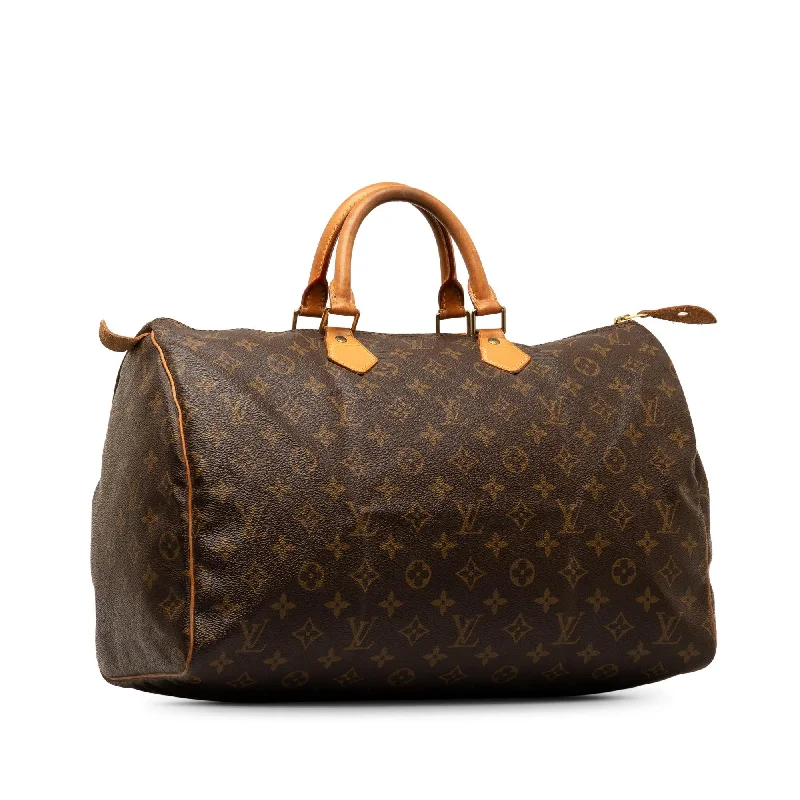 Luxury bags with exotic skinsLouis Vuitton Monogram Speedy 40 (7lvRDI)