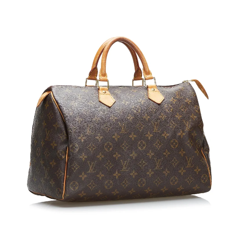 Luxury bags with exotic skinsLouis Vuitton Monogram Speedy 35 (BgF7oq)