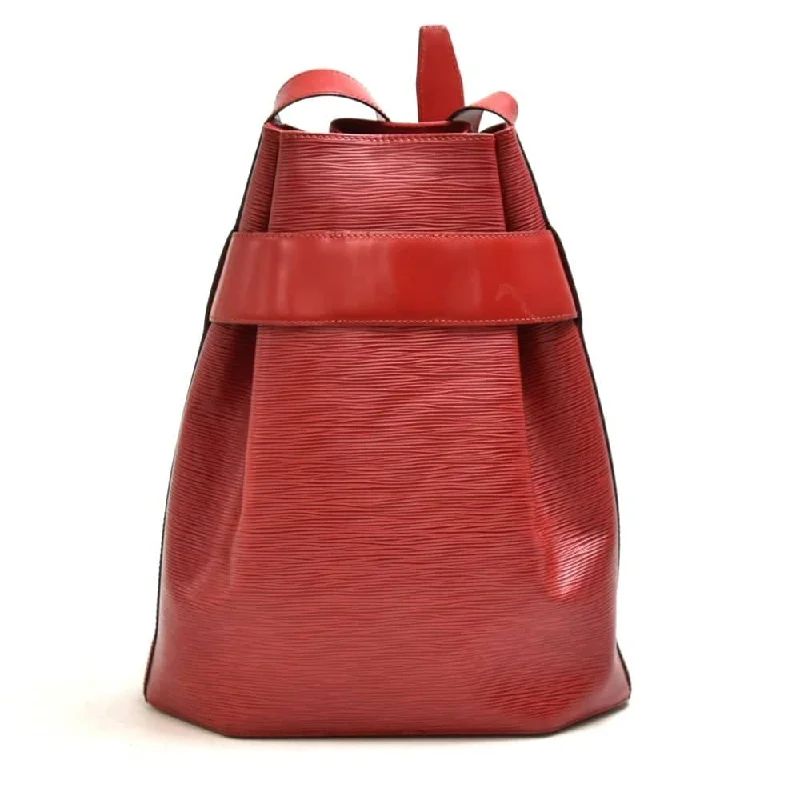 Affordable leather bagsLouis Vuitton Sac Depaule GM Red Epi