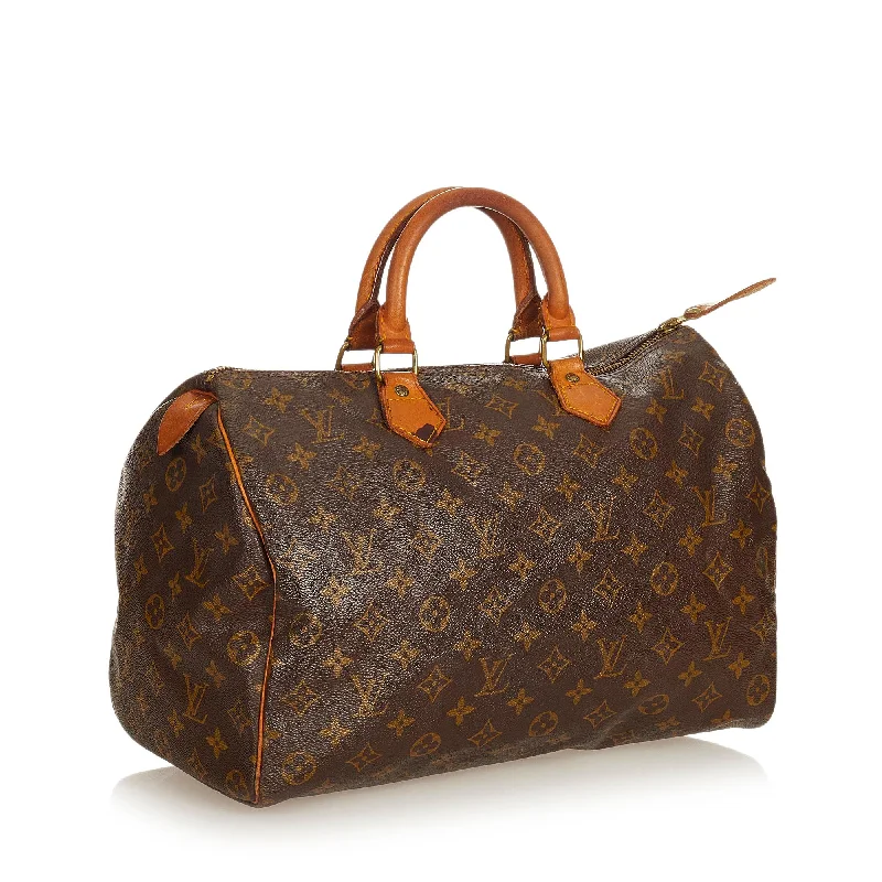 Affordable luxury bags Louis Vuitton Monogram Speedy 35 (34053)