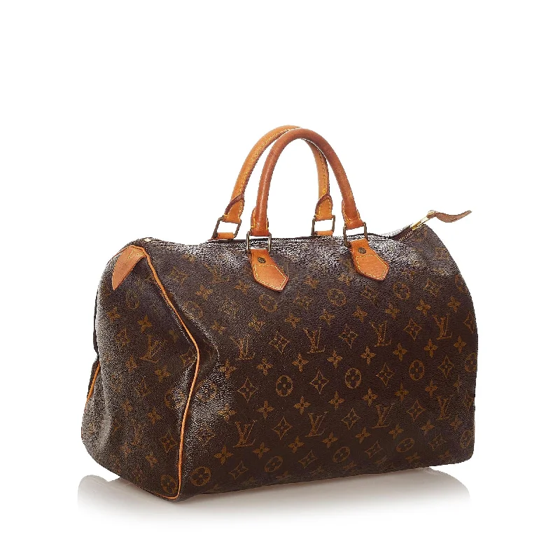 Luxury bags with exotic skinsLouis Vuitton Monogram Speedy 35 (27882)