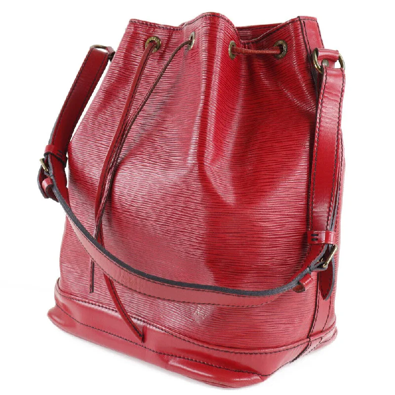 Sustainable fashion bagsLouis Vuitton Noe Shoulder Bag Red/Gold