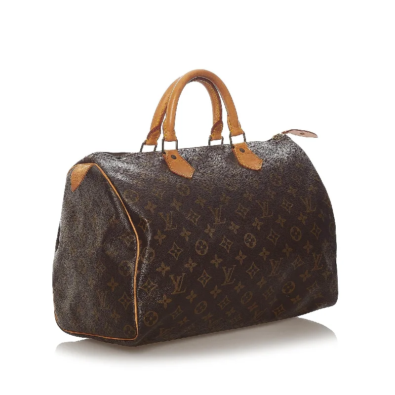 Vegan leather handbagsLouis Vuitton Monogram Speedy 30 (27851)