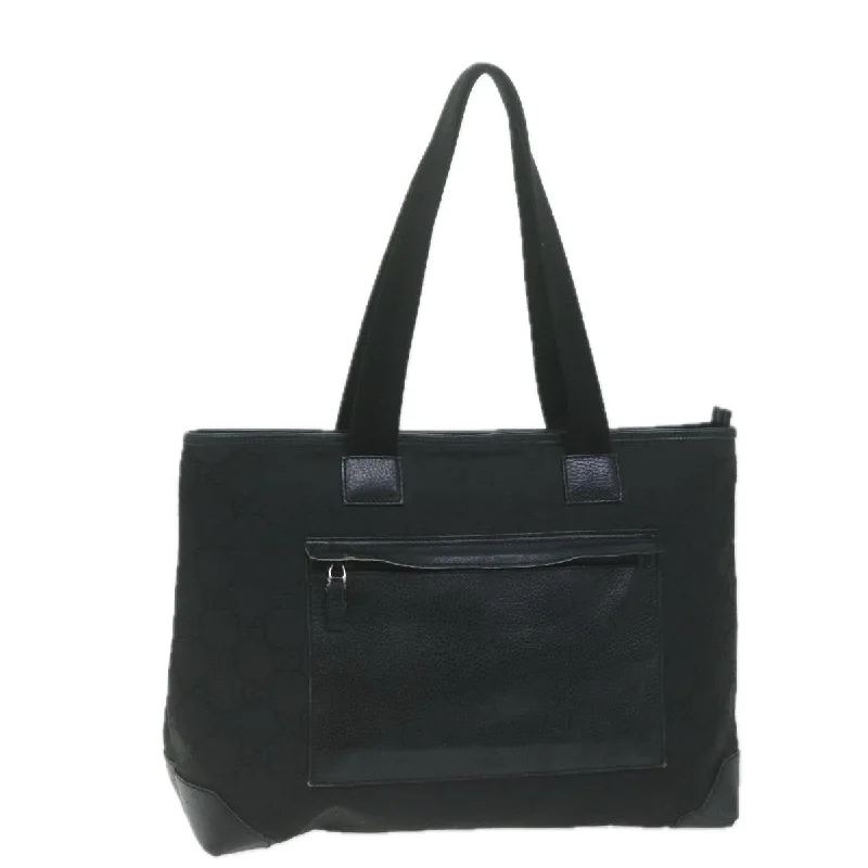 Luxury brand bags on saleGUCCI GG Canvas Tote Bag Outlet Black 180449 65022