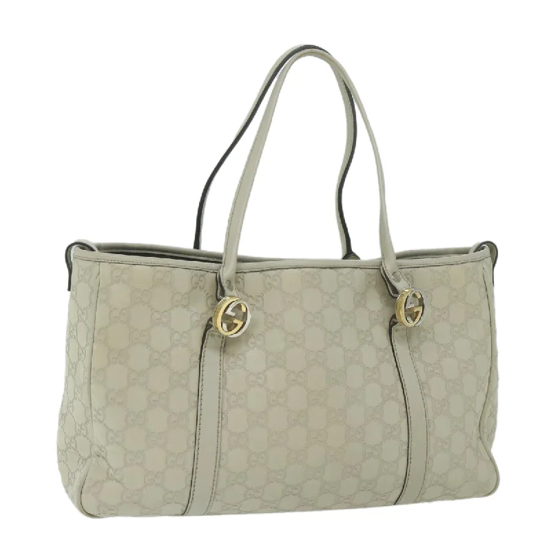 Best bags for photographersGUCCI GG Canvas Guccissima GG Twins Tote Bag White 232957 yk10150