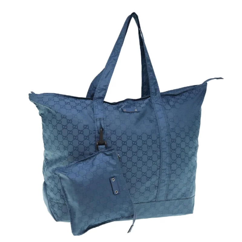 Lightweight duffle bags for gymGUCCI GG Canvas Tote Bag Blue 233094 63450