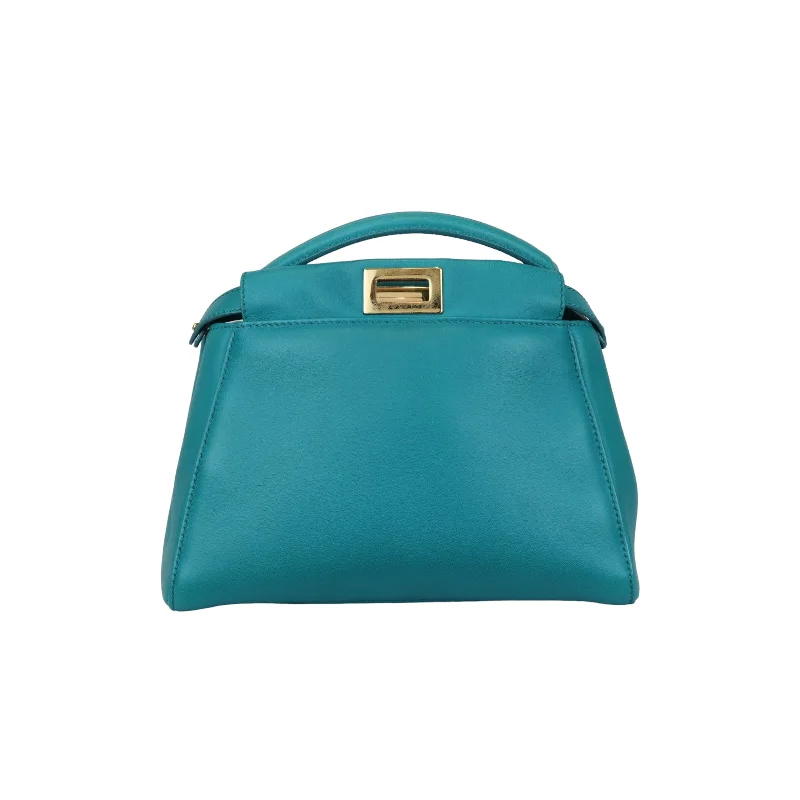 Lightweight duffle bags for gymMini Peekaboo Turquoise GHW