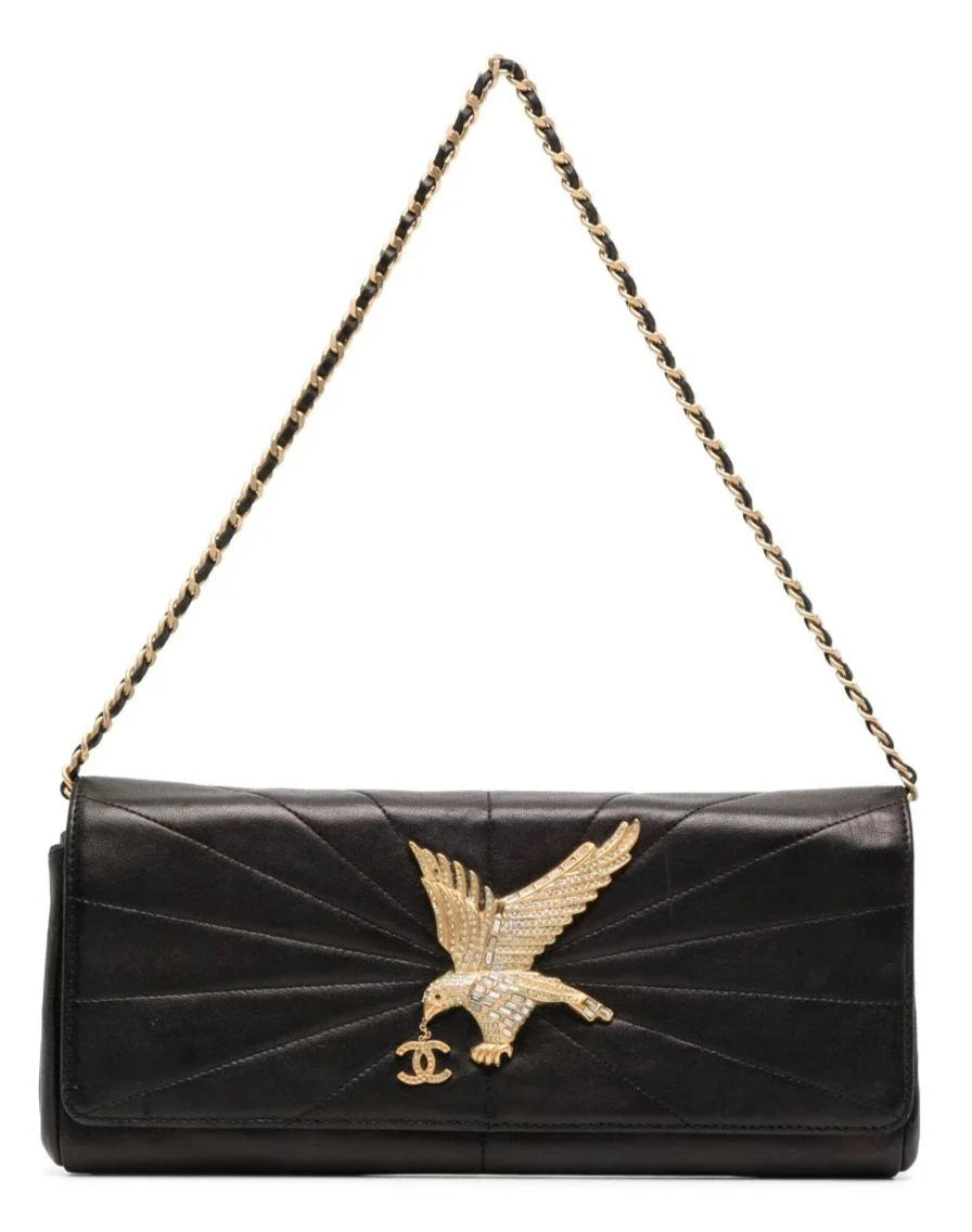 Best tote bags for workCC Eagle Embellished Clutch