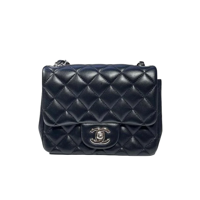 Luxury brand bags on saleClassic Flap Square Mini Lambskin Black SHW