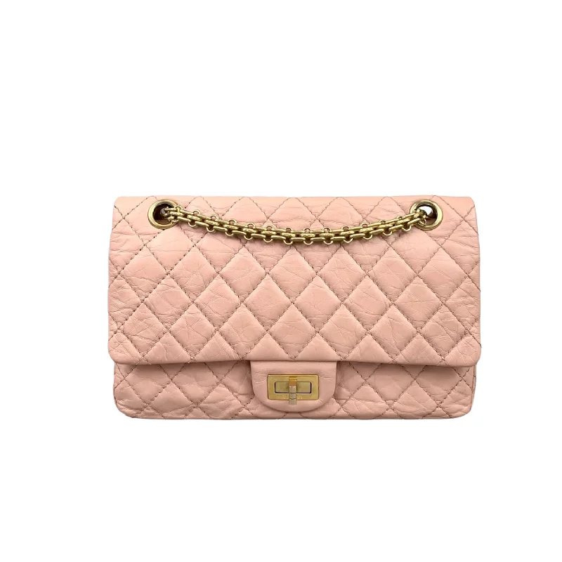 Luxury bags with exotic skinsClassic Reissue 225 Calfskin Pink GHW