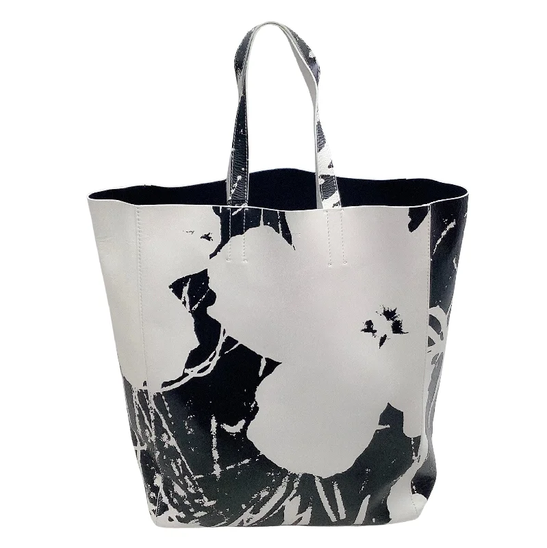 Waterproof backpack for hikingCalvin Klein 205W39NYC Andy Warhol Black / White Flower Print Tote